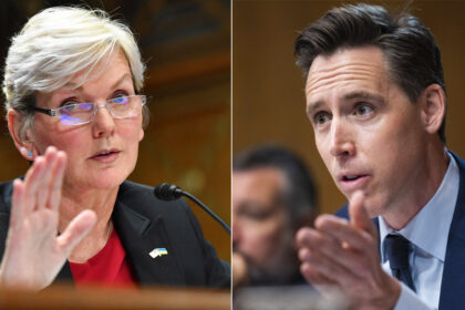 Energy Sec. Granholm denies high gas prices are result of Biden admin policies during spar with Hawley